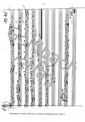 Concerto a 4 a-moll - Partitur