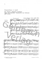 Concertino e-moll MWV IX/30 - Partitur