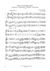 Suite in F (op. 32 1990) - Stimmensatz