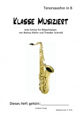 Blserklassenschule - Tenorsaxophon in B