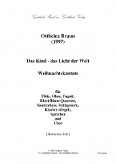 Das Kind - das Licht der Welt - Hamonie Satz (Fl,Ob,Fg,Vib,Schlgzg, Git)