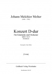 Klarinettenkonzert D-dur MWV VI/37 - Viola