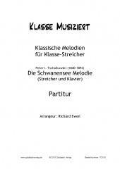 Die Schwanensee Melodie (Streicher und Klavier) - Set