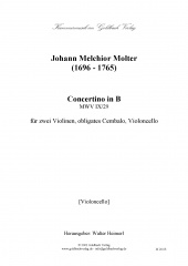 Concertino in B - Violoncello (MWV IX/29)