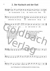 Frhlingslieder Blserklasse - Fagott/Posaune/Baritonhorn/Euphonium/E-Bass