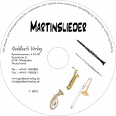 Martinslieder Blserklasse - CD mit Klavierbegleitung