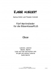 Martinslieder Blserklasse - Oboe