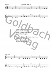 Martinslieder Blserklasse - Klarinette/Trompete in B