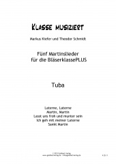 Martinslieder Blserklasse - Tuba