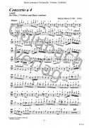 Concerto a 4 a-moll - Basso continuo (Violincello, Violone, Cembalo)