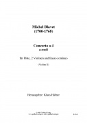 Concerto a 4 a-moll - Violine II