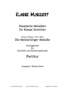 Die Meistersinger Melodie (Streicher und Klavier) - Set