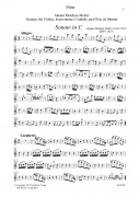 Sonaten fr Violine, Flte u. Konzert  - Flte (MWV IX/31-36)